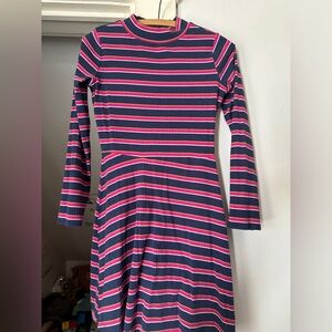 carters Striped Long Sleeve Dress size 12 girls